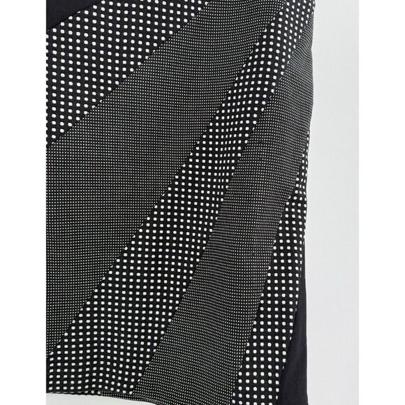 NWT Plus Size Worthington Black Abstract Polkadot Pencil Skirt Size 18 Career - Picture 5 of 14